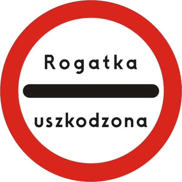Rogatka uszkodzona