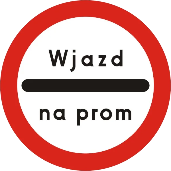 Wjazd na prom