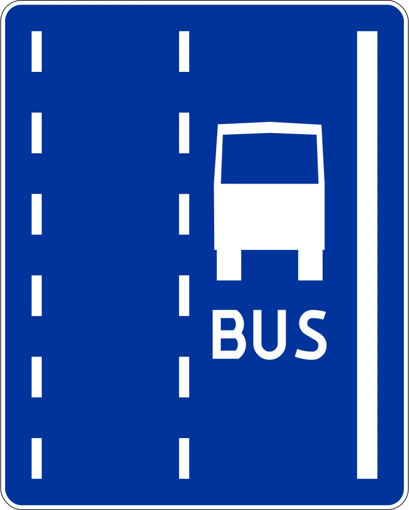 Pas ruchu dla autobusów