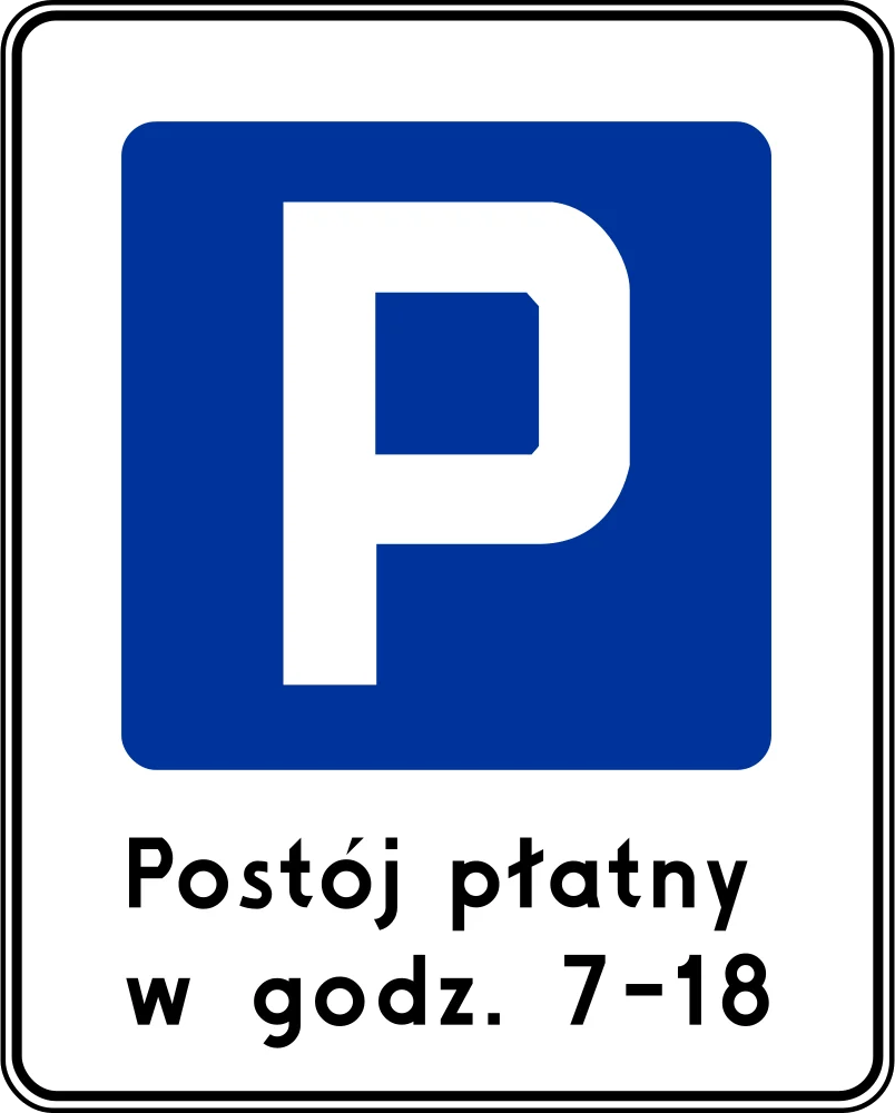 Strefa płatnego parkowania