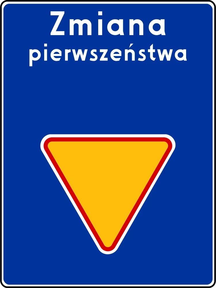 Zmiana pierwszeństwa